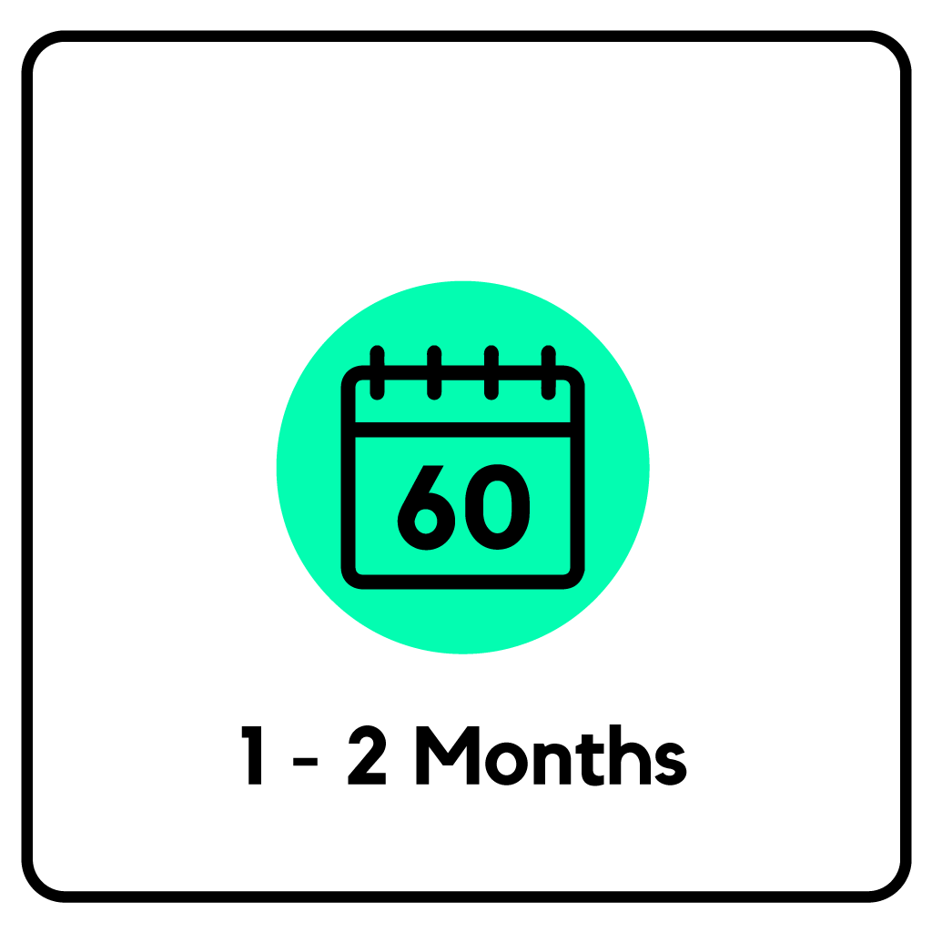 1 to 2 Months icon