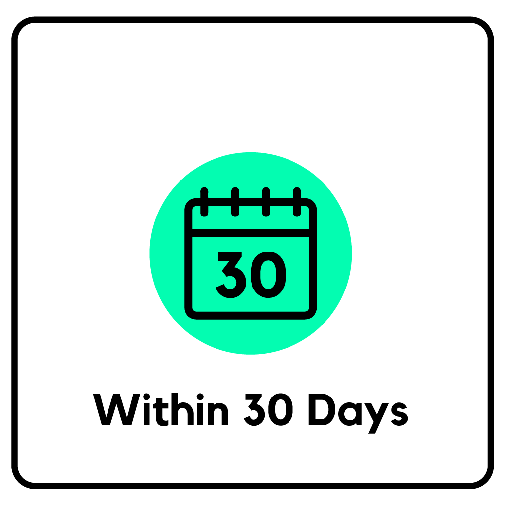Within 30 Days icon